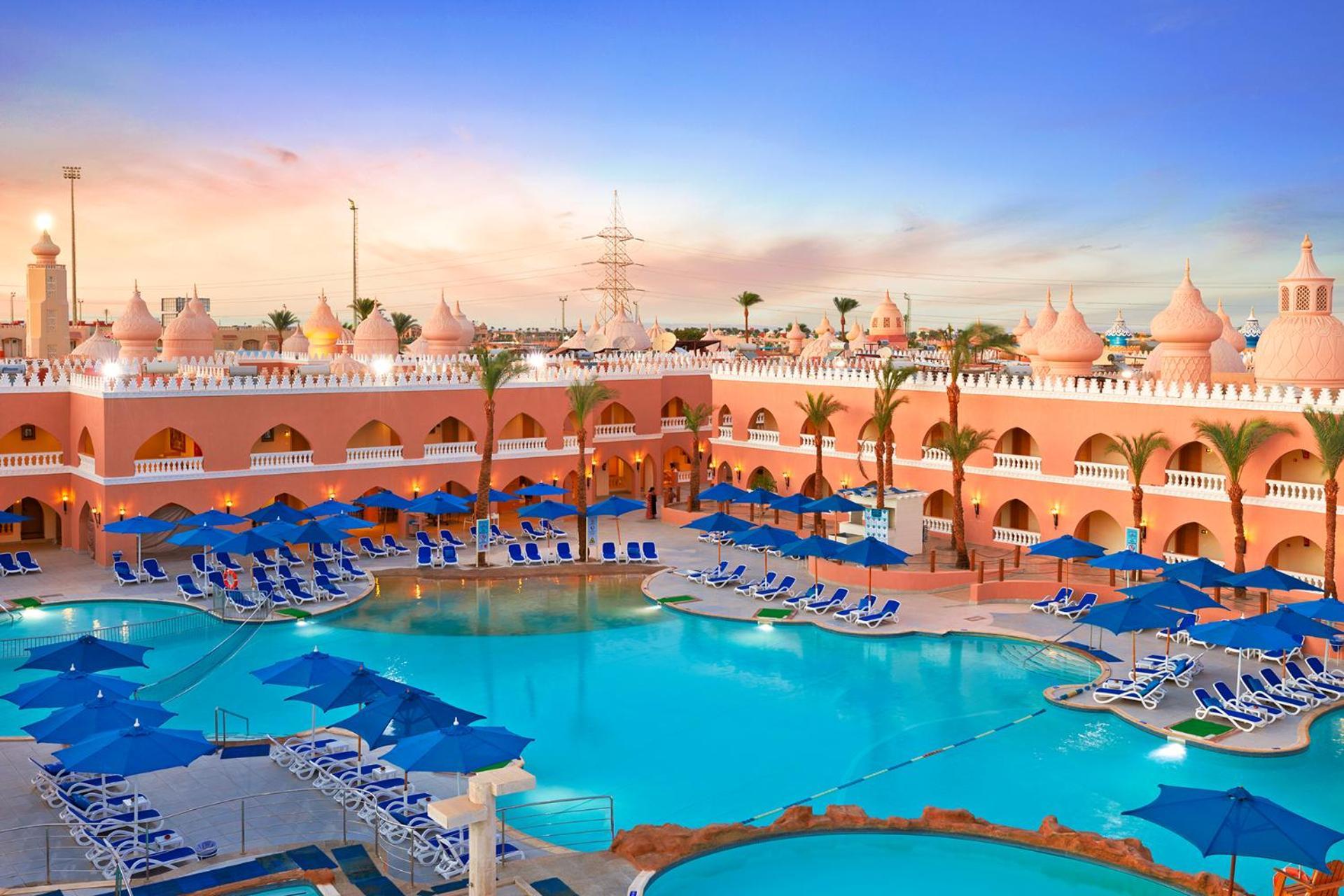 Pickalbatros Alf Leila Wa Leila Resort - Neverland Hurghada (Adults Only) Exteriér fotografie